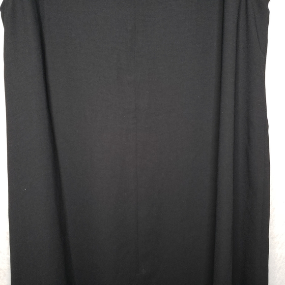 Halogen Black Lightweight A-line Casual Hidden Zipper Knee length Dress sz S - Picture 10 of 12
